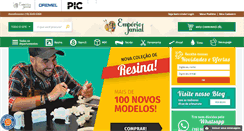Desktop Screenshot of emporiojanial.com.br